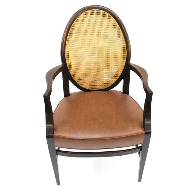 Mid-Century Modern Mid Century Modern Armchairs- Set of 4 - in the Style of Harvey Probber For Sale - Image 3 of 12