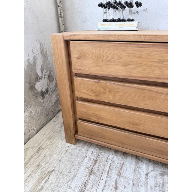 Elm Commode from Maison Regain, 1960s For Sale - Image 18 of 18