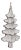 Carved Pine Tree Ornament (Set of 12) For Sale