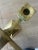 Early 19th Century Modernist Candelabrum in Heavy Brass For Sale - Image 10 of 10