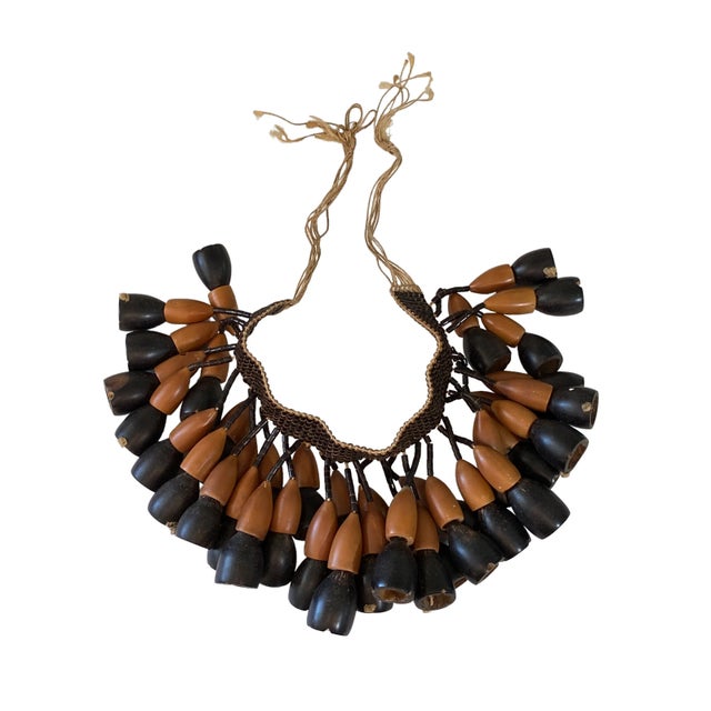 2000 - 2009 Indigenous PeopleThe Mamaindê Arm /Leg Band From Buriti Fiber & Seeds For Sale - Image 5 of 13