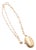 Late 20th Century Roberto Coin Rose Gold Diamond Large Locket Pendant Necklace For Sale