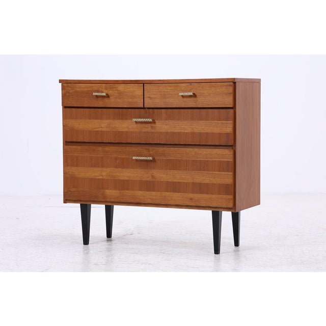 1960s Vintage Walnut Shoe Cabinet, 1960s For Sale - Image 5 of 14