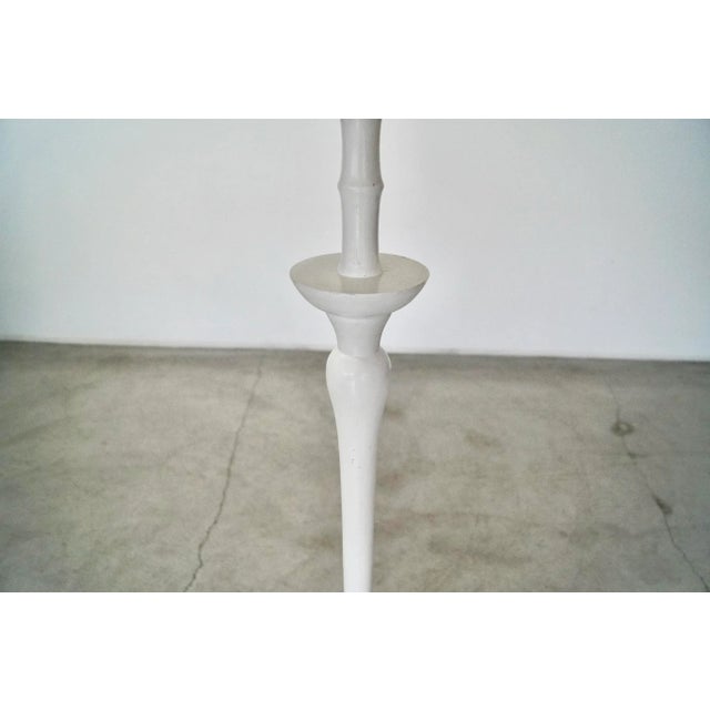 Vintage Hollywood Regency Cottagecore Floor Lamp For Sale - Image 4 of 13