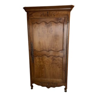 1820s Louis XV Style Bonnetiere Armoire For Sale