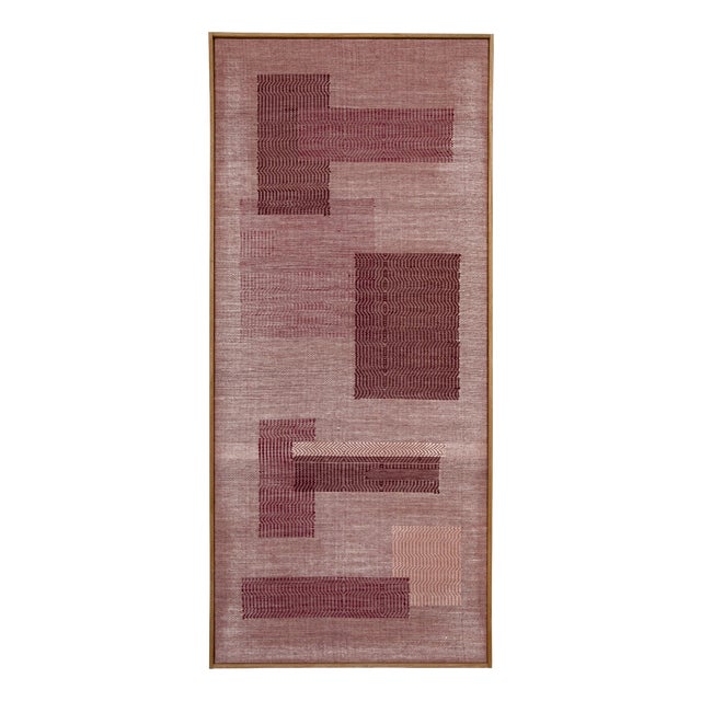 Spigolatura 97 Handwoven Wall Art by Susanna Costantini For Sale