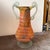 Glass 1980s Art Nouveau Style Murano Glass Amphora Vase For Sale - Image 7 of 12
