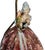 Bertolotti Capodimonte Signed Arturo Pannunzio Porcelain Rococo Lady With a Parrot Table Lamp For Sale - Image 15 of 18