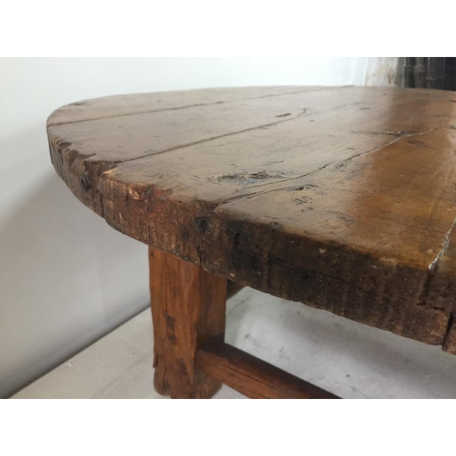 Antique Chinese Huanghuali Hardwood Round Table For Sale - Image 18 of 18