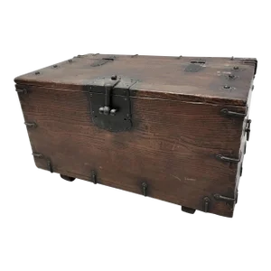 Antique Korean Tansu Bandaji Storage Chest