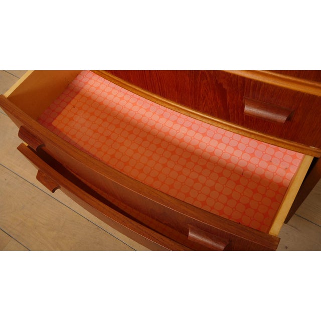 Vintage Danish Teak Chest of Drawers For Sale - Image 13 of 14
