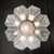 Art Deco Frosted Glass Cubist Geometric Detail & Fluted Chandelier Signed Leleu For Sale - Image 16 of 18
