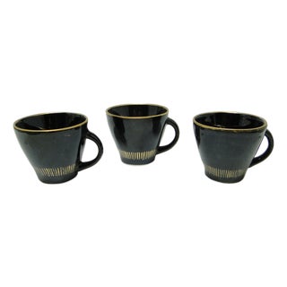 Postmodern Kajtek Cups from Pruszków, Poland, 1970s, Set of 3 For Sale