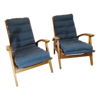 Set of Sorrento Model Armchairs from Cerutti, Italy, 1950s For Sale