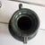French Country Vintage Green Glazed Stoneware Vessel For Sale - Image 3 of 4