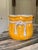 Late 20th Century Made in Italy Trompe L’Oleil Lemon Yellow Cache Pot For Sale - Image 5 of 12
