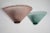Italian Sconces in Thick Pink and Green Murano Glass by De Majo, 1980s, Set of 2 For Sale - Image 4 of 10