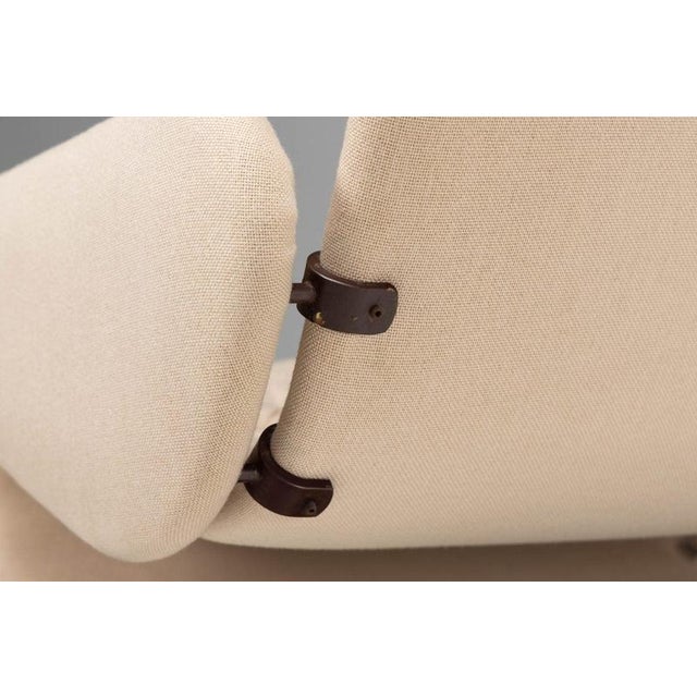 Brown Model 123 Lounge Sofa attributed to Verner Panton for Fritz Hansen, Denmark, 1973 For Sale - Image 8 of 18