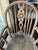 Vintage wheel back chair. ZPM Radomsko made in Poland. Natural patina. Good condition. Solid chair.