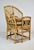 Mid-20th Century Coastal Brighton Pavilion Bamboo and Cane Accent Chair For Sale In Philadelphia - Image 6 of 12