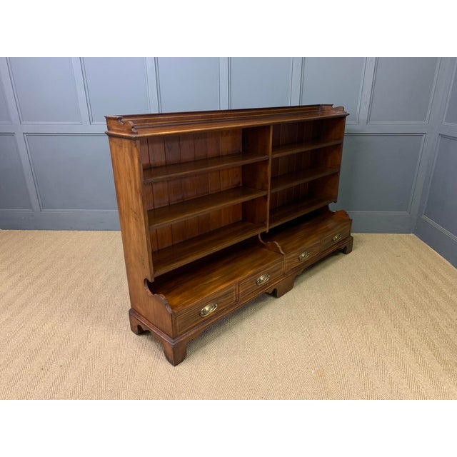 Mahogany Open Bookcase by Lamb of Manchester, 1900 For Sale - Image 9 of 14