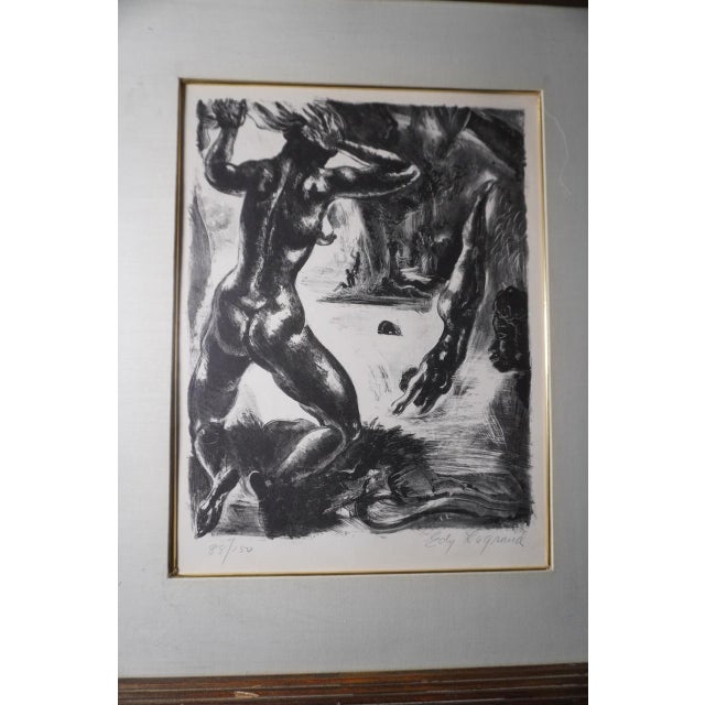 Beautifully drawn, a marvel. Under glass. In beautiful condition. By an artist who both set and embodied the style between...