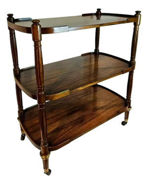 Vintage Bar Cart/Etagere/Trolley
