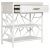 Contemporary Tiffany End Table in White For Sale - Image 3 of 13