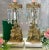 Early 20th Century Victorian Girandole Candlesticks With Crystals - a Pair For Sale - Image 9 of 13