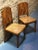 1930s Single French Art Deco Walnut Side Chair, 1930 For Sale - Image 5 of 10