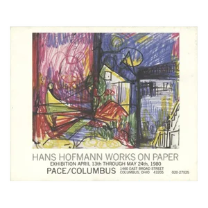 1980 Hans Hofmann 'Landscape x 50 cards' Multicolor