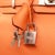Hermès "Orange H" Epsom Leather 25cm Birkin Bag With Palladium Hardware, 2007. For Sale - Image 11 of 14