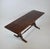 Elegant British Regency-style drop-leaf coffee table, dating from the early 20th century, circa 1920s. The rectangular top...