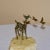 Ross Brutalist Bronze Deer Fawn Figurine For Sale - Image 4 of 8