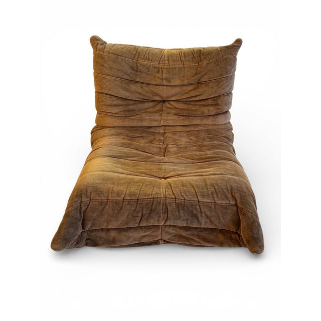 Ligne Roset Vintage Togo Fireside Chair by Michel Ducaroy for Ligne Roset, 1978 For Sale - Image 4 of 13