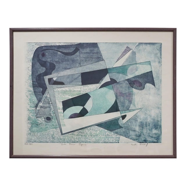 1989 Cecilia Leiseroff (1930-2019) Original Artist Proof Intaglio Print For Sale