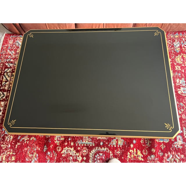 Traditional One of a Kind Hand Painted Coffee Table For Sale - Image 3 of 15