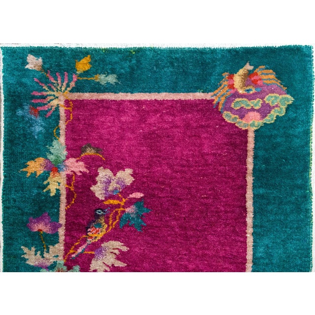 Early 20th Century Chinese Art Deco Rug For Sale - Image 4 of 14
