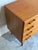 Brown Danish Teak 4-Drawer Dresser Compact Mid-Century Modern Chest of Drawers 1960s For Sale - Image 8 of 10