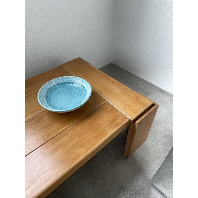 Blue Enameled Tripod Plate Dish, 1950s For Sale - Image 16 of 18