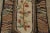 Traditional Antique Hooked Runner With Floral Casket Medallion & Striae - Rug & Kilim For Sale - Image 3 of 7