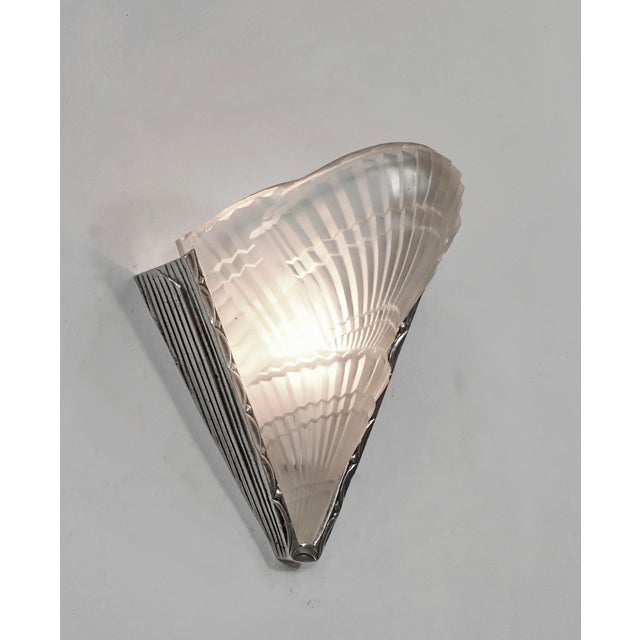 Pair of French Art Deco Wall Sconces by Noverdy 1925 France - 2 Pairs Available For Sale - Image 6 of 10