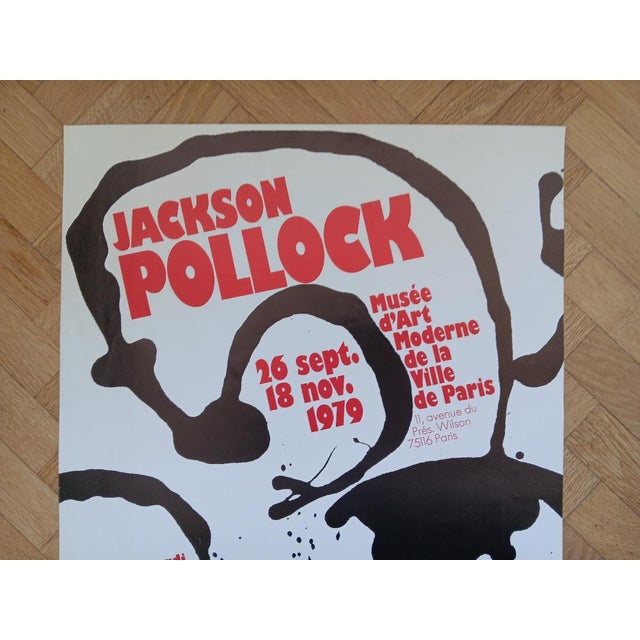 Original Exhibition Poster after Jackson Pollock, Paris, 1979 For Sale - Image 6 of 8