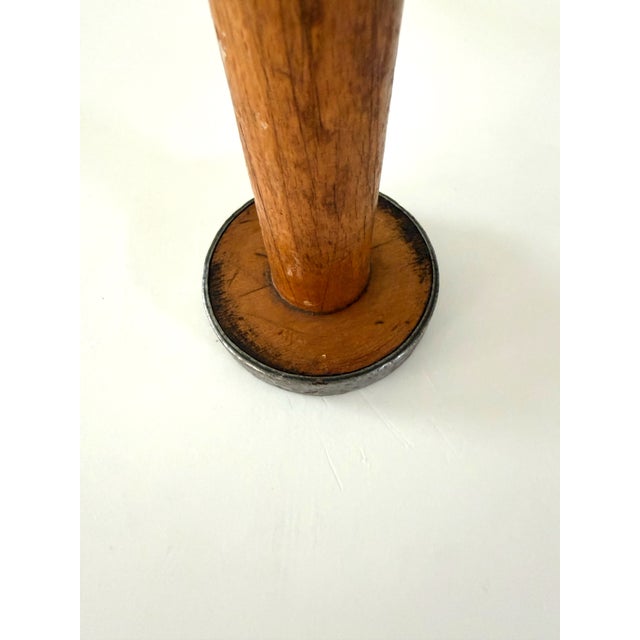 Antique Wood Spools, Set 3 For Sale - Image 9 of 12