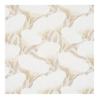Schumacher Constance Fabric In Neutral For Sale