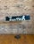 American Mid 20th Century Rustic Hand-Painted Wooden "Lunch" Sign on Cast Iron Stand For Sale - Image 3 of 13