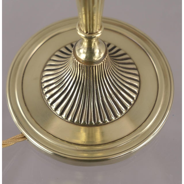 Art Nouveau Ladies Table Lamp in Brass, 1890s For Sale - Image 13 of 18