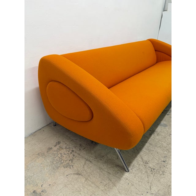 Michiel Van Der Kley Orange Isobel Sofa for Artifort, 2000s For Sale In Miami - Image 6 of 18