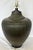 Mid-Century Modern Pleated/ Ribbed Metal Gourd Large Table Lamp For Sale - Image 11 of 13