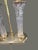 Late 20th Century Crystal & Brass Double Column Waterford Table Lamp With Original Shade For Sale - Image 9 of 14